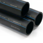  SPS HDPE Pipes  PE 80 Pressure 8 Bar Outside Diameter 560 mm Thickness 33.2 mm Color Black