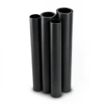 أنابيب HDPE الراجحي قطر خارجي 125 مم سمك 4.9 مم لون أسود
