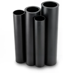 مواسير HDPE قطر خارجي 160 مم سمك 6.2 مم لون أسود