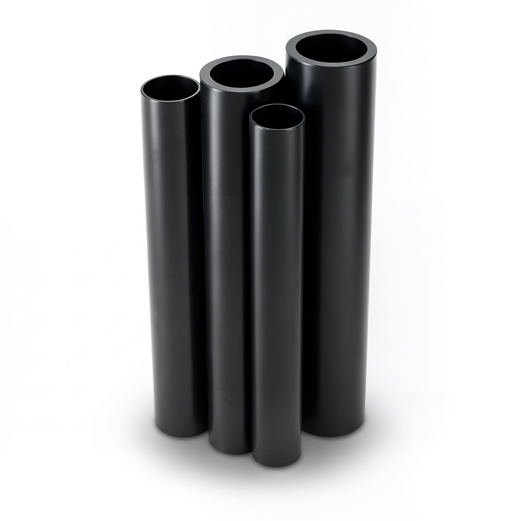 HDPE Pipes Outside Diameter 315 mm Thickness 12.1 mm Black