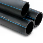 SPS HDPE Pipes  PE 80 Pressure 12.5 Bar Outside Diameter 400 mm Thickness 36.3 mm Color Black