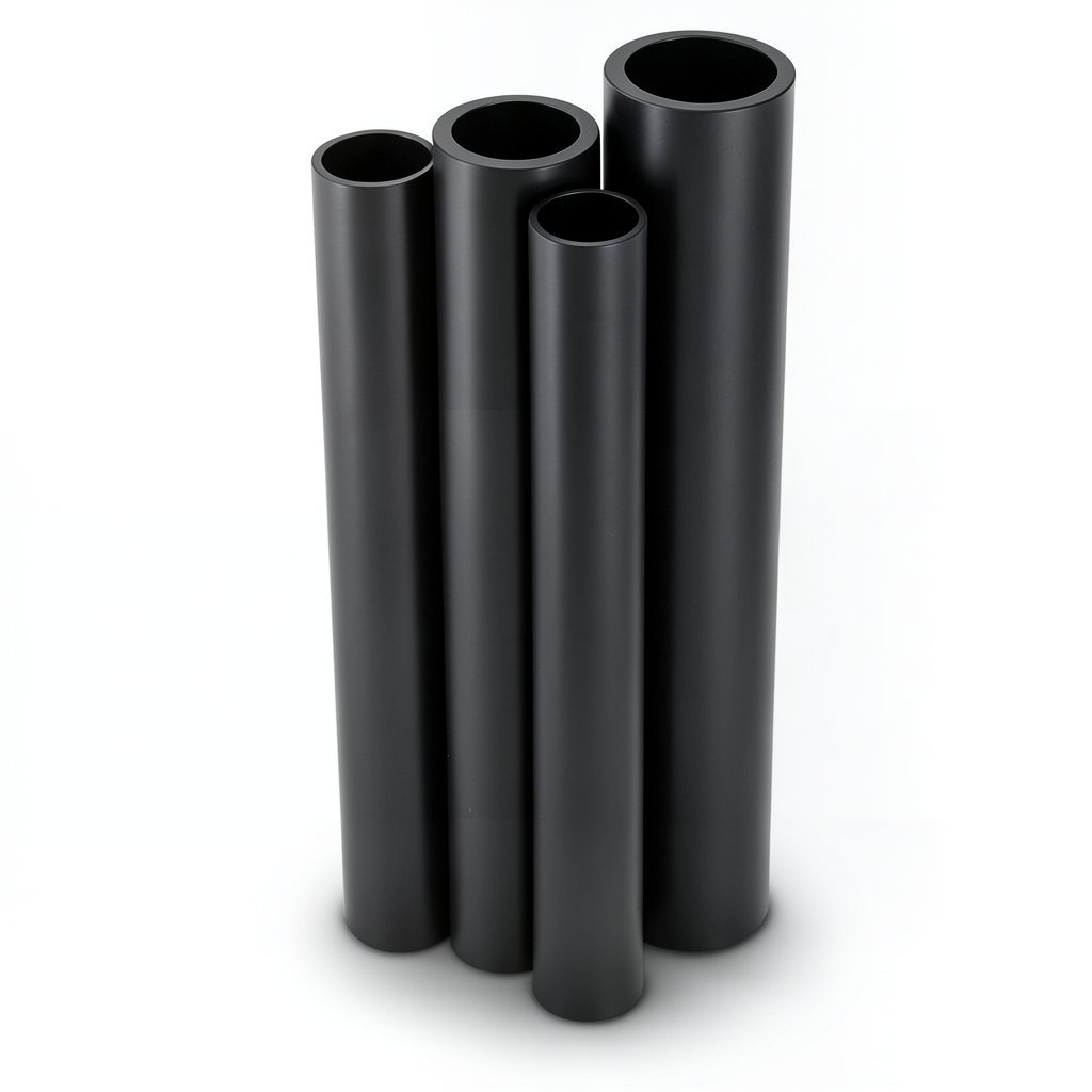 أنابيب HDPE الراجحي قطر خارجي 90 مم سمك 3.5 مم لون أسود