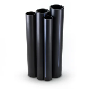 أنابيب HDPE الراجحي قطر خارجي 125 مم سمك 4.9 مم لون أسود