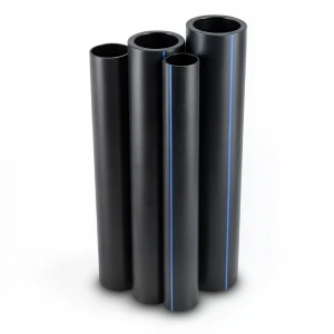 مواسير HDPE قطر خارجي 160 مم سمك 6.2 مم لون أسود