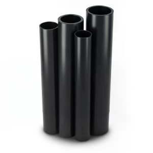 مواسير HDPE قطر خارجي 315 مم سمك 12.1 مم لون أسود