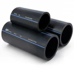 SPS HDPE Pipes  PE 80 Pressure 12.5 Bar Outside Diameter 500 mm Thickness 45.4 mm Color Black