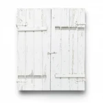 German Wall Decoration, White Color, Length 10 m, Width 0.53 m, Model 525014