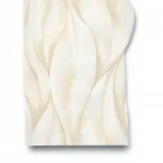 German wavy wall Covering, size 10 m x 0.53 m, Creamy color, model 10148-14
