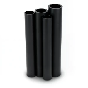 Al-Rajhi HDPE Pipes PE 80 Pressure 4 Bar Diameter 140 mm Thickness 4.3 mm Black