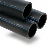 مواسير HDPE السعودي PE 80 ضغط 12.5 بار قطر خارجي 560 مم سمك 50.8 مم لون اسود