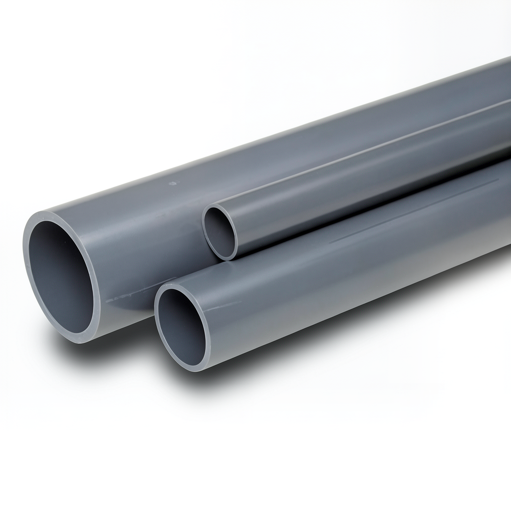 مواسير UPVC ضغط اسمي 12.5 بار قطر خارجي 110 مم سمك 5.3 مم