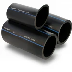 SPS HDPE Pipes  PE 80 Pressure 5 Bar Outside Diameter 400 mm Thickness 15.3 mm Color Black