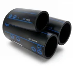 SPS HDPE Pipes   PE 80 Pressure 8 Bar Outside Diameter 400 mm Thickness 23.7 mm Color Black