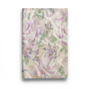 Italian Wallpaper 10m x 1.06m Beige with Purple, Model BM29001