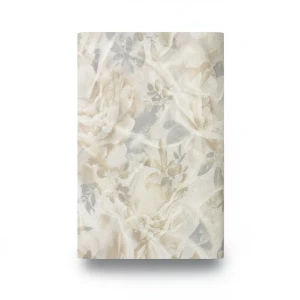 Italian Wallpaper Beige with Gray, 10 m Length, 1.06 m Width