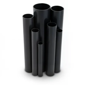 مواسير UPVC ضغط اسمي 4 بار قطر خارجي 75 مم سمك 1.8 مم لون اسود