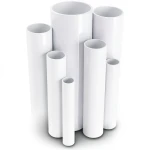 مواسير UPVC التقنية العصرية ضغط 6 بار قطر خارجي 75 مم سمك جدار 2.2 ملم لون أبيض