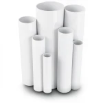 مواسير UPVC ضغط اسمي 10 بار قطر خارجي 75 مم سمك 3.6 مم لون أبيض