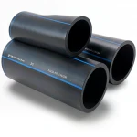  SPS HDPE Pipes  PE 80 Pressure 8 Bar Outside Diameter 560 mm Thickness 33.2 mm Color Black