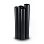 أنابيب HDPE الراجحي PE 80 ضغط 4 بار قطر خارجي 225 مم سمك 6.9 مم أسود