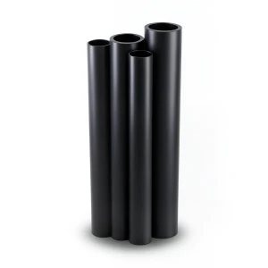 أنابيب HDPE الراجحي PE 80 ضغط 4 بار قطر خارجي 225 مم سمك 6.9 مم أسود