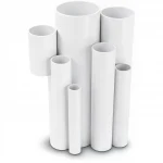 UPVC Pipes Modern Technology Nominal Pressure 4 Bar Outside Diameter 250 mm Thickness 4.9 mm White Colour