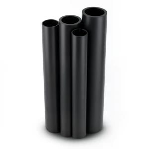 مواسير HDPE من شركة الراجحي PE 80 ضغط 4 بار قطر خارجي 250 مم سمك 7.7 مم لون أسود