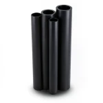 Al-Rajhi HDPE Pipes PE 80 Pressure 4 Bar Diameter 315 mm Thickness 9.7 mm Black