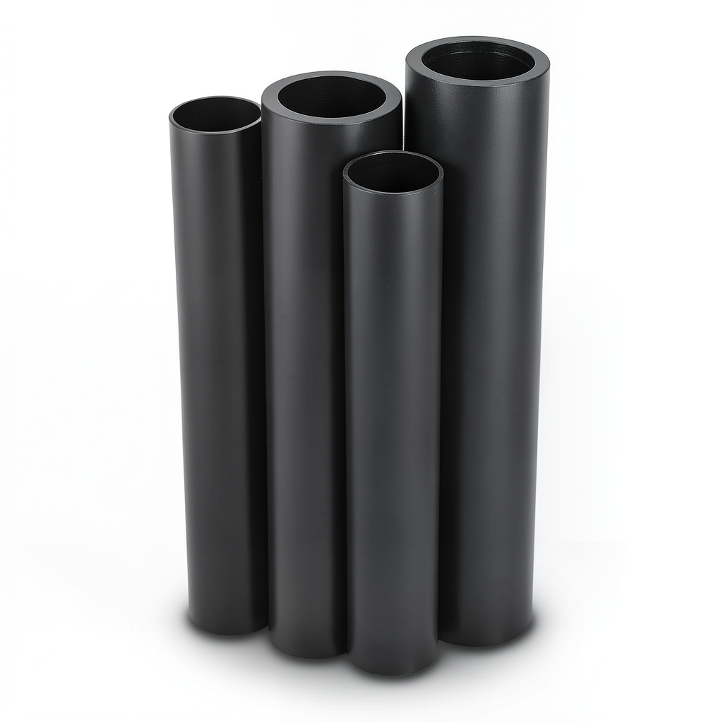أنابيب HDPE الراجحي PE 80 ضغط 4 بار قطر 355 مم سمك 10.9 مم لون أسود