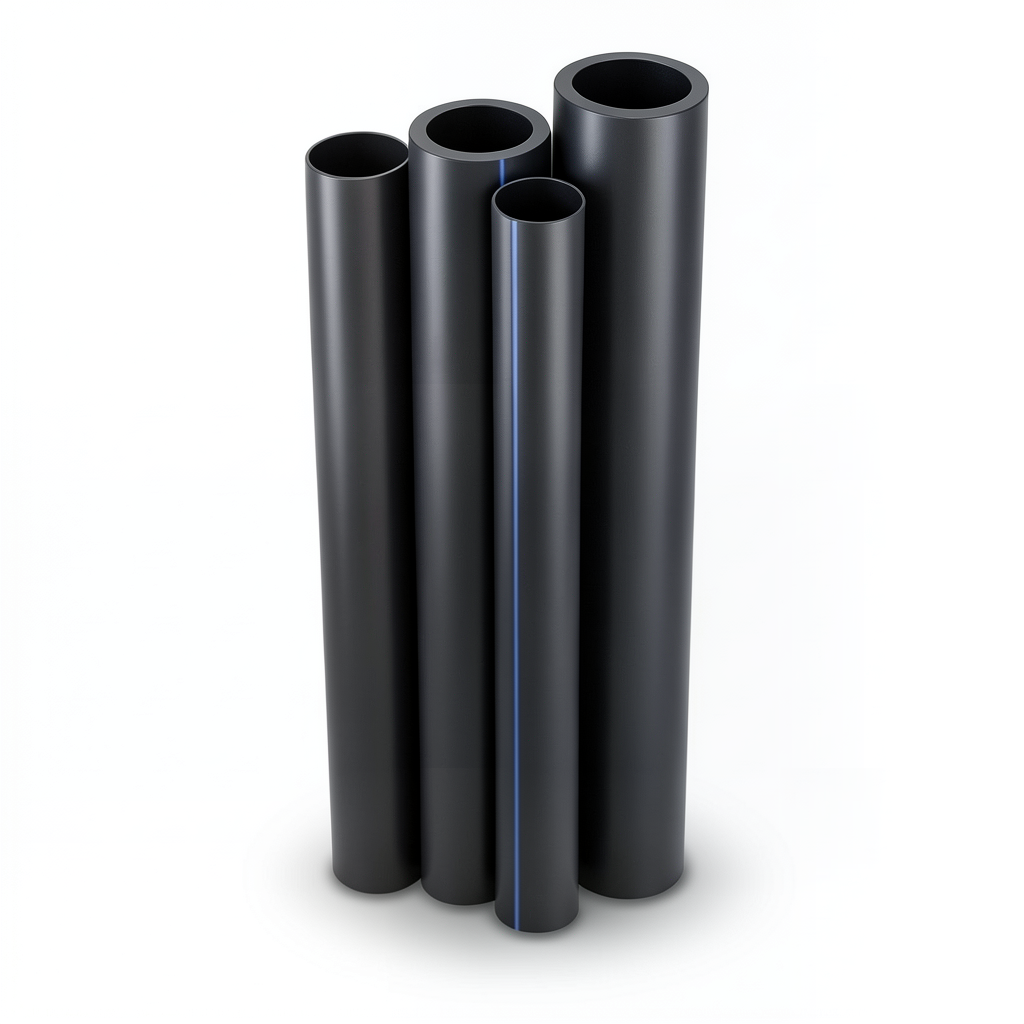 أنابيب HDPE الراجحي PE 80 ضغط 4 بار قطر خارجي 400 مم سمك 12.3 مم لون أسود