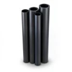 Al-Rajhi HDPE Pipes PE 80 4 Bar Pressure 400 mm OD 12.3 mm Thickness Black