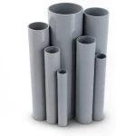 UPVC Pipes Nominal Pressure 6 Bar Outside Diameter 75 mm Thickness 2.2 mm Gray