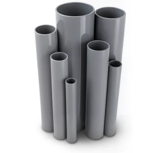 UPVC Pipes Nominal Pressure 4 Bar Outside Diameter 75 mm Thickness 1.8 mm Gray