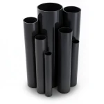 مواسير UPVC ضغط اسمي 4 بار قطر خارجي 75 مم سمك 1.8 مم لون اسود