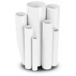 مواسير UPVC التقنية العصرية ضغط 6 بار قطر خارجي 75 مم سمك جدار 2.2 ملم لون أبيض