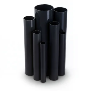 UPVC Pipes Nominal Pressure 6 Bar Outside Diameter 75 mm Thickness 2.2 mm Black