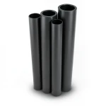 HDPE Pipes PE 80 Pressure 4 Bar Diameter 800 mm Thickness 24.5 mm Black