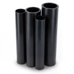 Al-Rajhi HDPE Pipes PE 80 Pressure 4 Bar 900 mm Diameter 27.6 mm Thickness Black