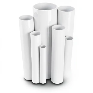 مواسير UPVC ضغط اسمي 16 بار قطر خارجي 75 مم سمك 5.6 مم لون أبيض