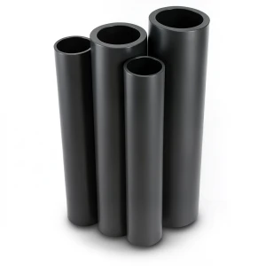 مواسير HDPE PE 80 ضغط 4 بار قطر 1000 مم سمك 30.6 مم لون أسود