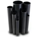 مواسير UPVC ضغط اسمي 4 بار قطر خارجي 75 مم سمك 1.8 مم لون اسود