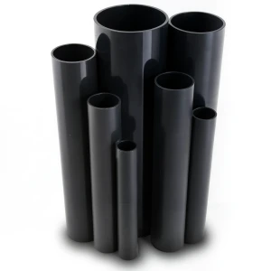 UPVC Pipes Nominal Pressure 4 Bar Outside Diameter 75 mm Thickness 1.8 mm Black