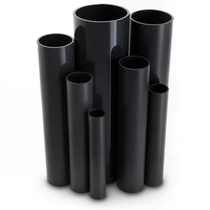 مواسير UPVC ضغط اسمي 16 بار قطر خارجي 75 مم سمك 5.6 مم لون اسود