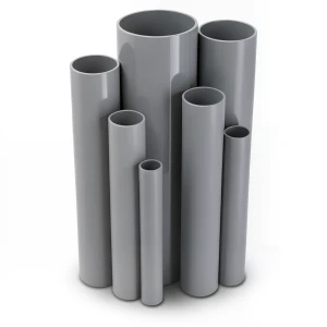 UPVC Pipes Nominal Pressure 10 Bar Outside Diameter 75 mm Thickness 3.6 mm Gray