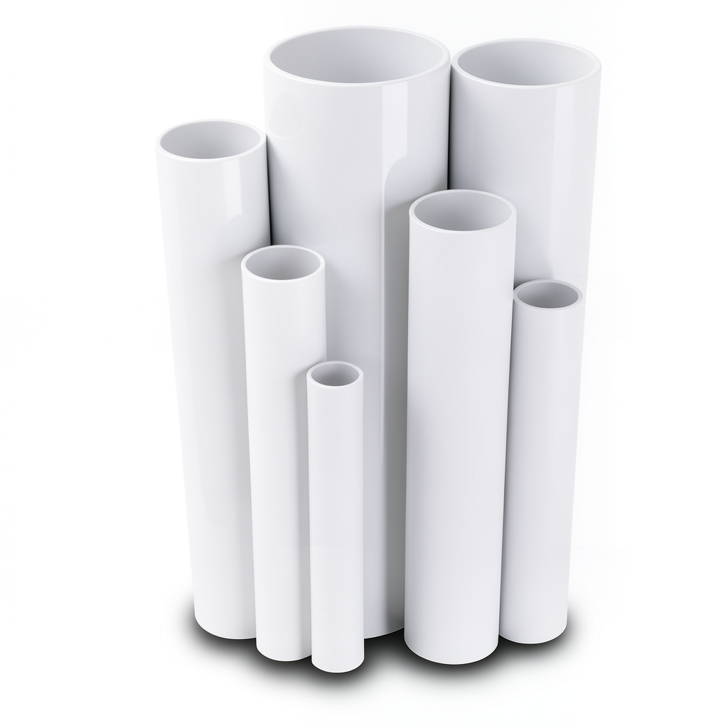 UPVC Pipes Nominal Pressure 16 Bar Outside Diameter 75 mm Thickness 5.6 mm White