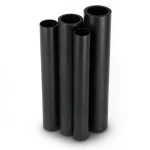 مواسير HDPE البولي ايثيلين من الراجحي PE 80 ضغط 4 بار قطر خارجي 200 مم سمك 6.2 مم لون اسود