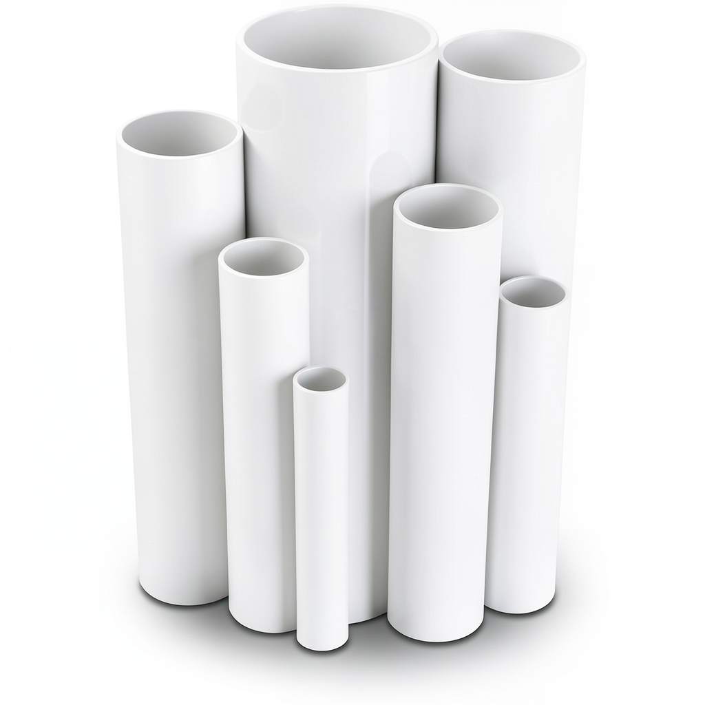 UPVC Pipes Pressure 4 Bar Outside Diameter 90 mm Thickness 1.8 mm White