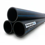 Neproplast HDPE Pipes PE 80 Pressure 16 Bar Outside Diameter 200 mm Thickness 22.4 mm Color Black