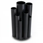 UPVC Pipes Modern Technology Nominal Pressure 4 Bar Outside Diameter 250 mm Thickness 4.9 mm Black Colour