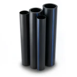 Al-Rajhi HDPE Pipes PE 80 Nominal Pressure 4 Bar Outside Diameter 280 mm Thickness 8.6 mm Black